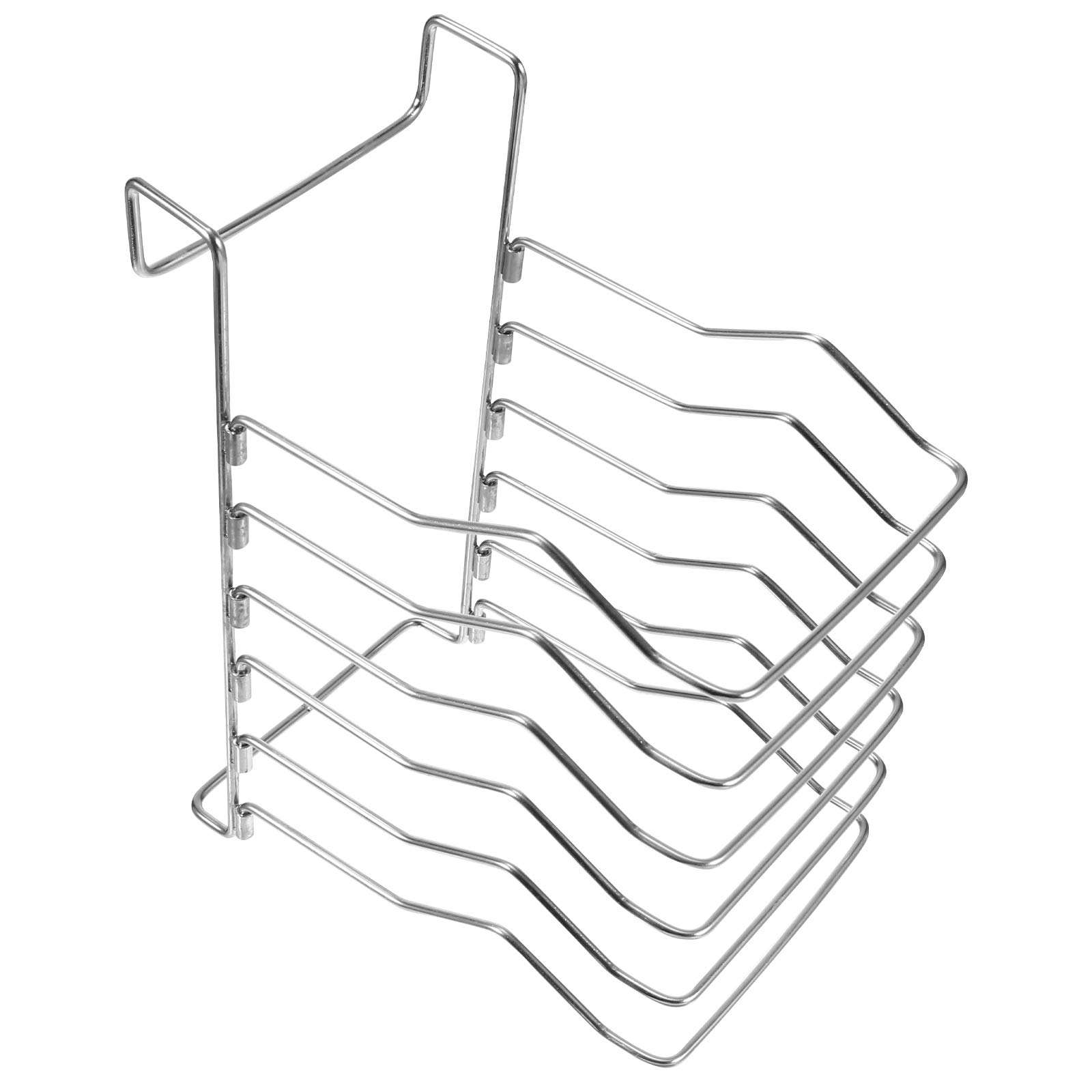 BESPORTBLE 304 Stainless Steel Grill Rack - Sous Vide Steak Divider & Detachable Holder for BBQ, Camping, and Outdoor Cooking Accessories | Perfect for Grilling, Smoking, and Sous Vide Cooking at Home or Picnics