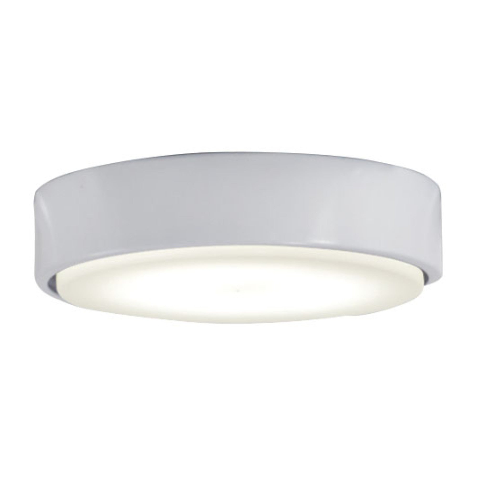 7 Inch Xtreme H2O Ceiling Fan Light Kit with Flat White Finish - Perfect for Bedroom, Living Room, and Outdoor Covered Patios