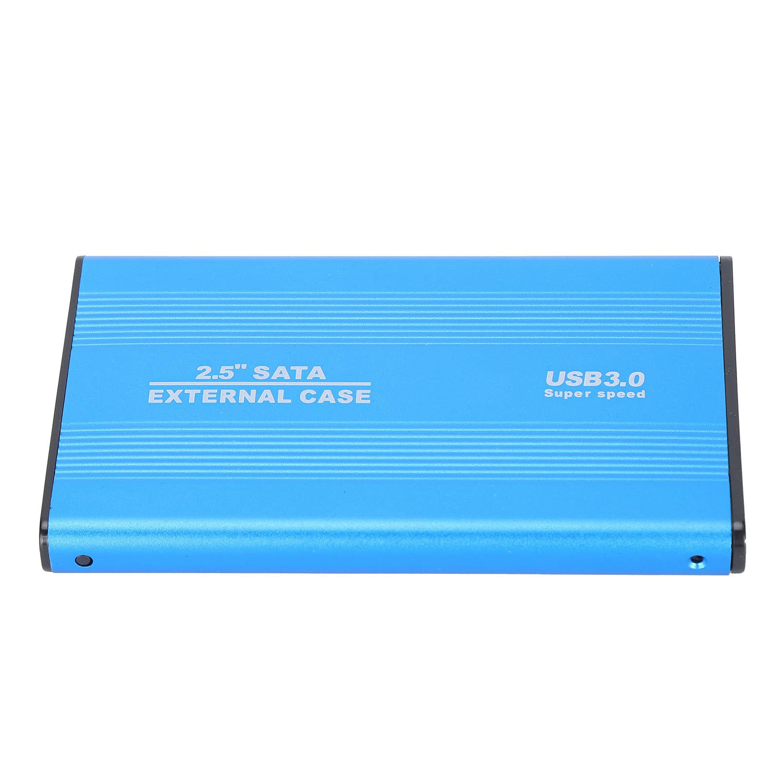 USB 3.0 Hard Drive Enclosure - Screwless Design External SSD/HDD Case for Mac & Windows, 5Gbps Data Transfer, Plug & Play - Perfect for Laptop Storage Expansion & Data Backup (Blue)