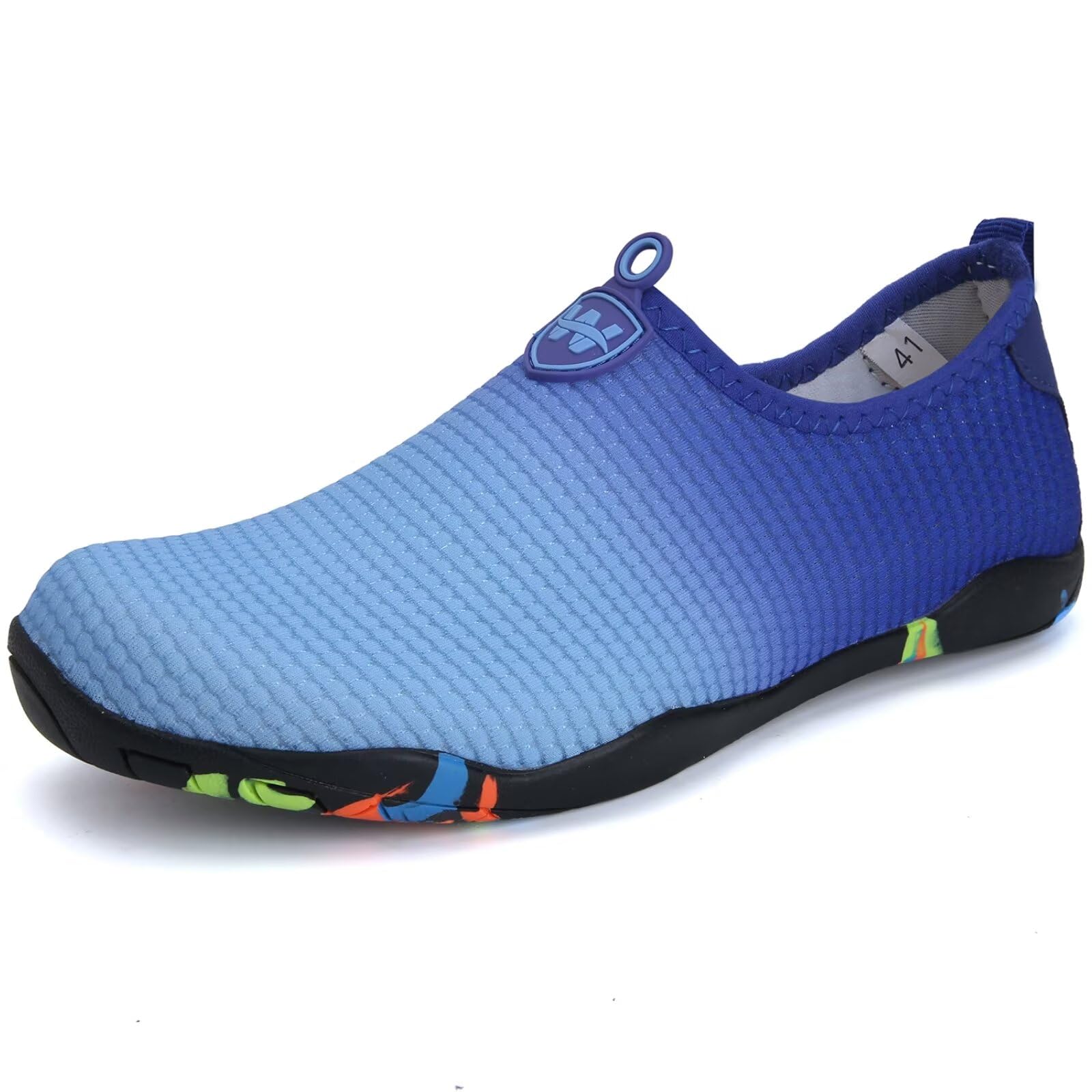 **WateLves Water Shoes for Men & Women - Slip-On Barefoot Beach Swim Shoes, Quick-Dry Aqua Socks for Pool, Surf, Yoga, Water Aerobics - Perfect for Beach, Swimming & Outdoor Water Activities**