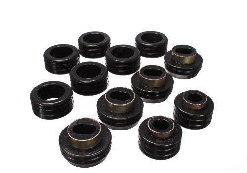 Energy Suspension 3.4130G Body Mount Set for Chevy S10 Pickup Truck - Durable Polyurethane Bushings for Smooth Ride & Vibration Reduction - Perfect for Off-Roading, Daily Driving & Performance Upgrades