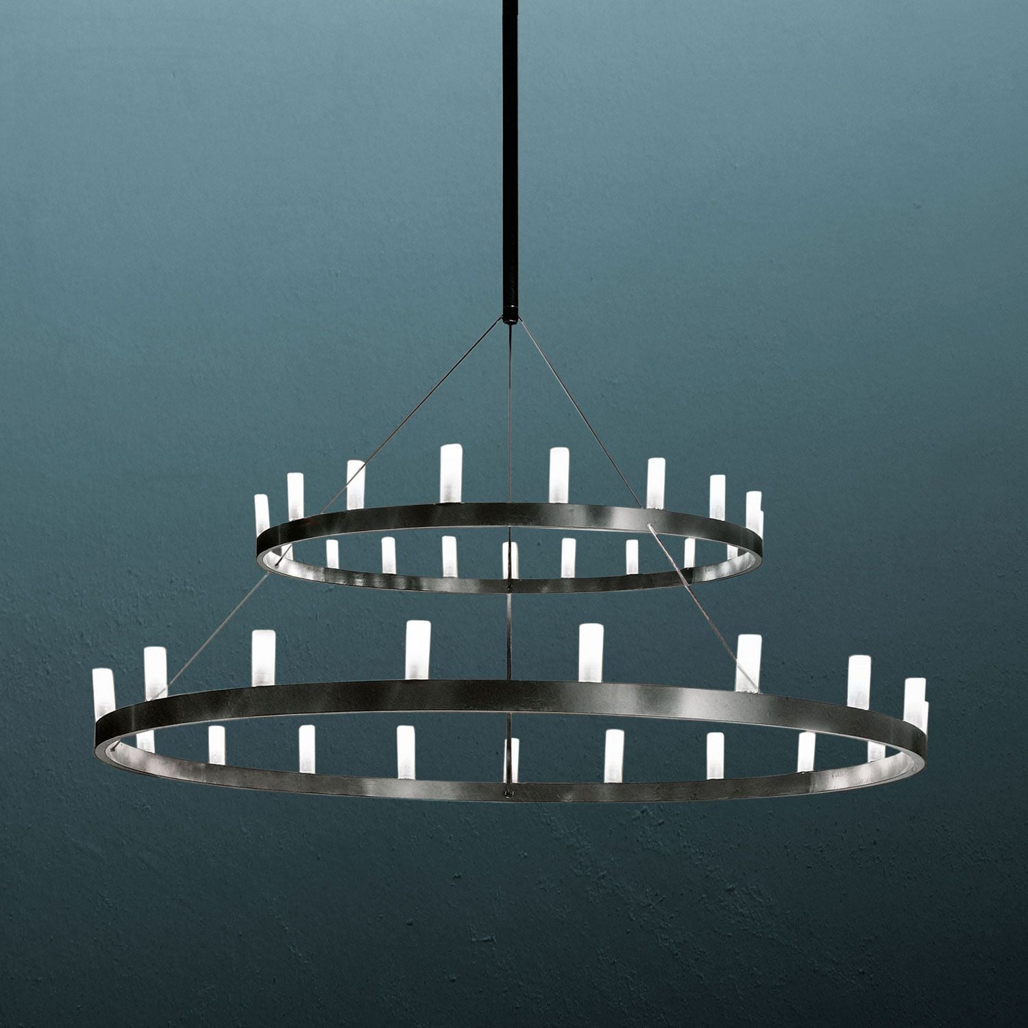 Elegant Large Chandelier - Modern Crystal Ceiling Light Fixture for Dining Room, Living Room & Bedroom Decor