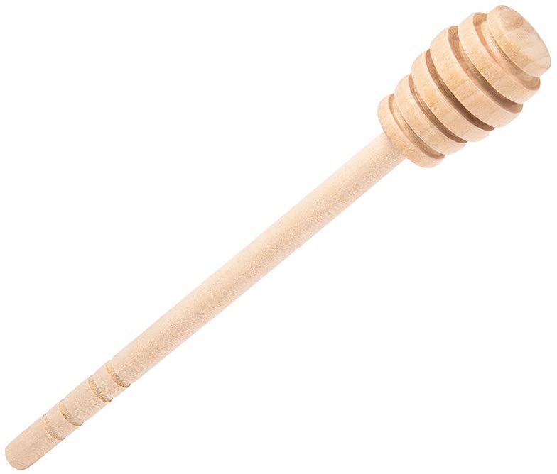 Natural Wooden Honey Spoon & Dipper - Handcrafted for Tea, Coffee, Yogurt & Smoothies - Eco-Friendly Kitchen Utensil for Healthy Living