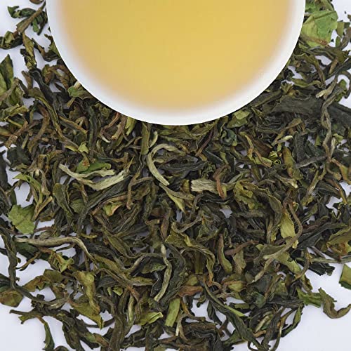 Premium 2022 Jungpana Darjeeling First Flush Black Tea - Loose Leaf Organic Himalayan Tea for Morning Brew & Afternoon Relaxation