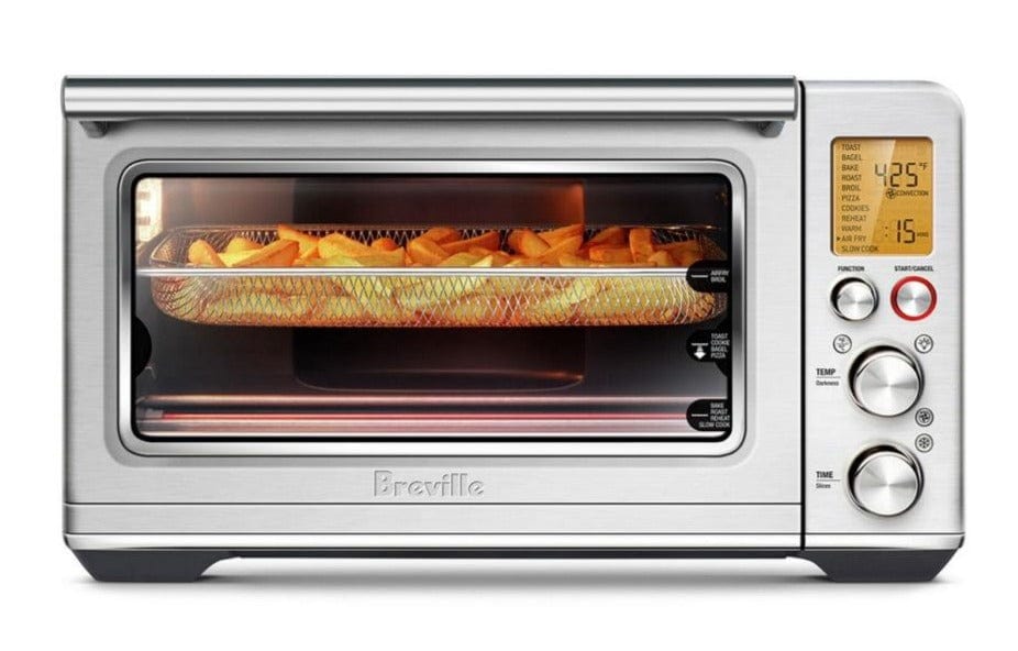 Breville Smart Oven Air Fryer Pro - Countertop Convection Toaster Oven with 13 Cooking Functions | Perfect for Baking, Roasting, Broiling & Air Frying | Ideal for Small Kitchens, Dorms & RV Cooking