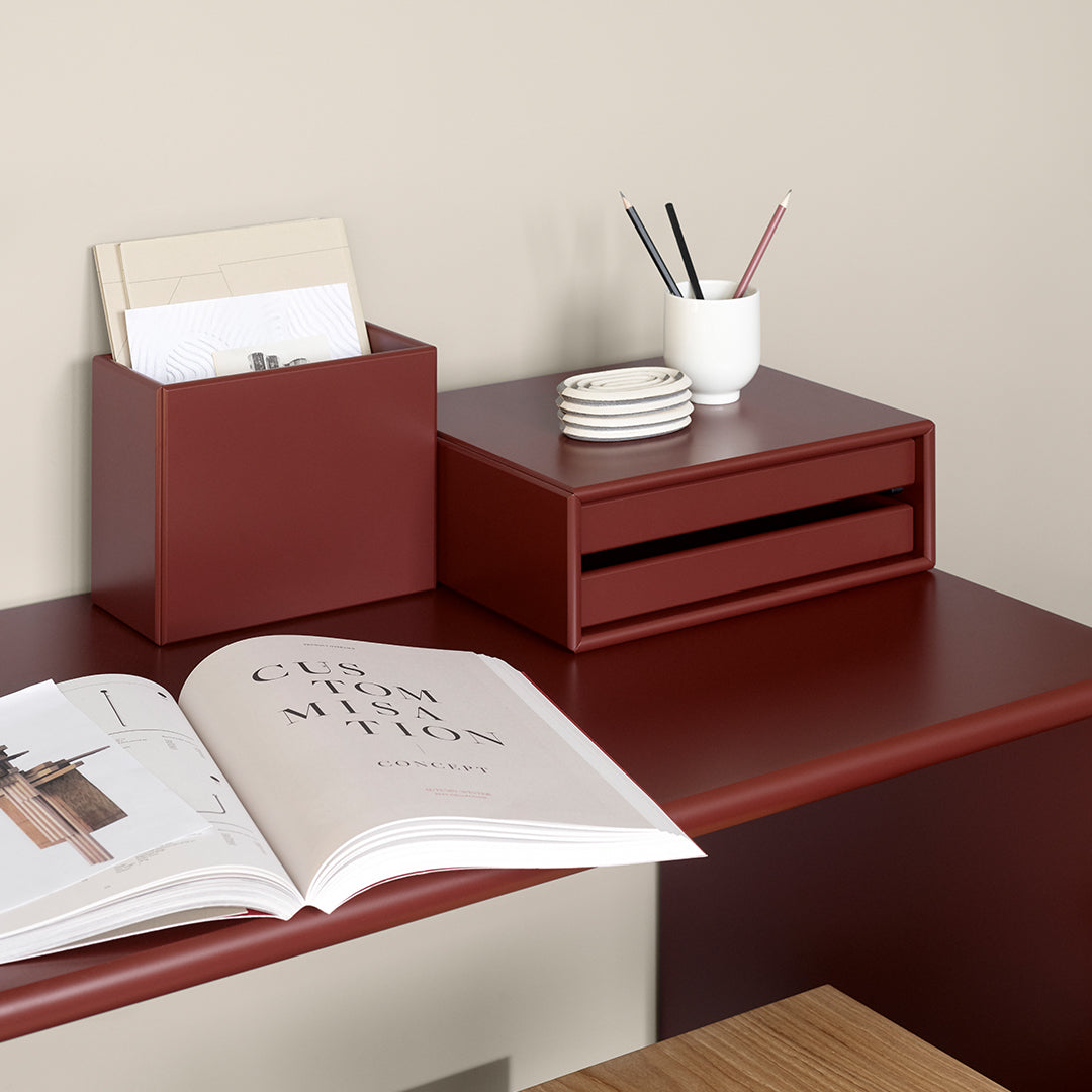 Peter J Lassen Classify Tray - Handcrafted Wooden Organizer for Montana Furniture | Perfect for Home Office, Kitchen, and Bathroom Storage
