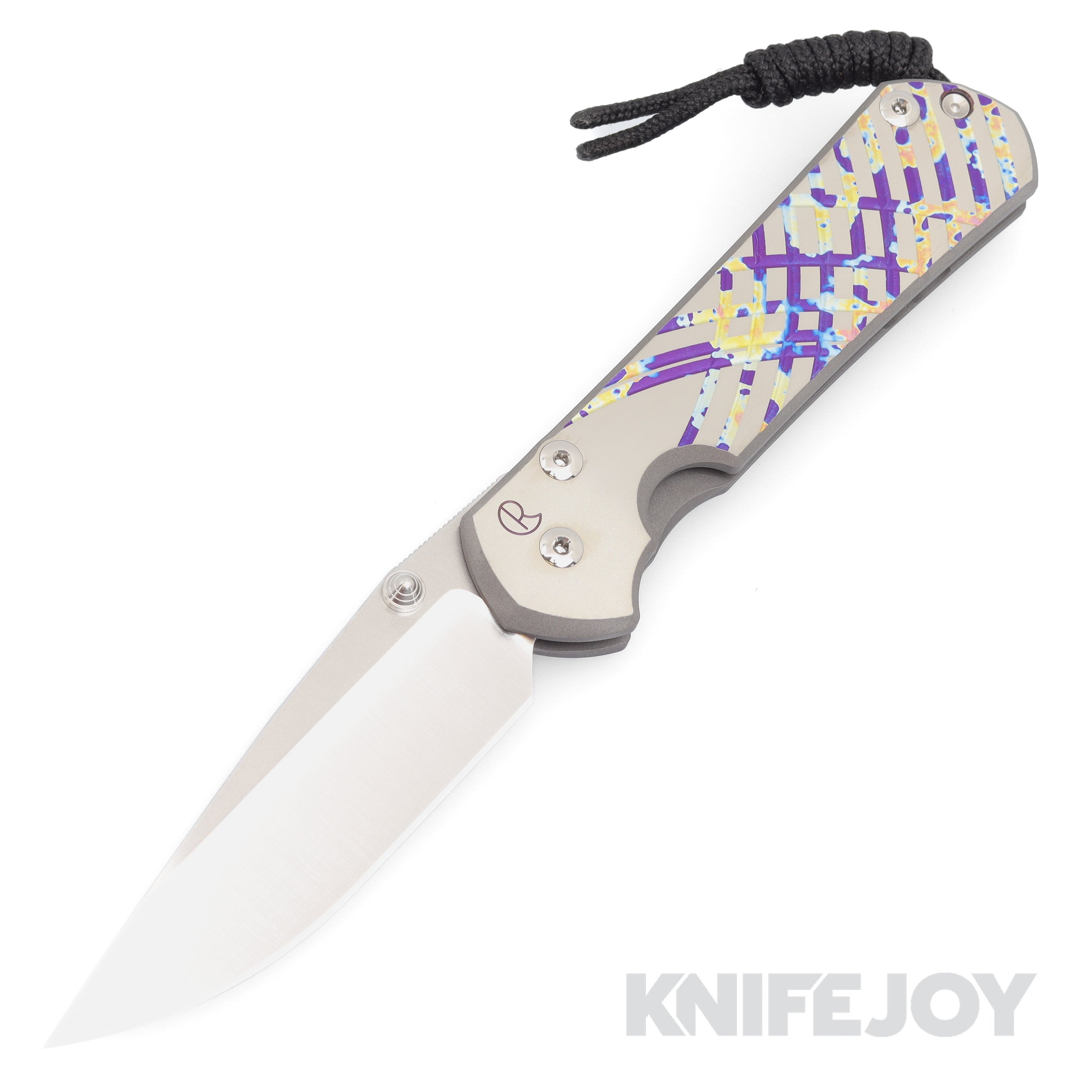 Chris Reeve Knives Large Sebenza 31 - Premium Drop Point Magnacut Blade & Titanium Handles with Unique Graphic | EDC, Outdoor Survival, Hunting, Camping, Tactical Use