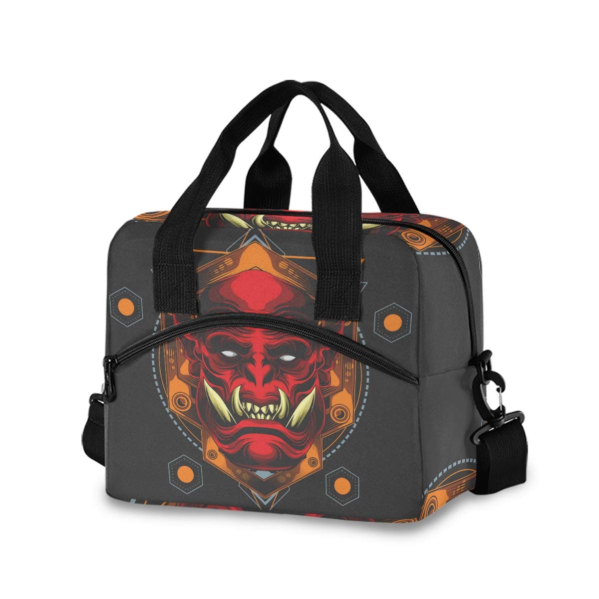Insulated Lunch Bag for Women & Men - Large Capacity Leakproof Lunch Box with Removable Shoulder Strap - Perfect for Work, School, Picnics & Outdoor Activities