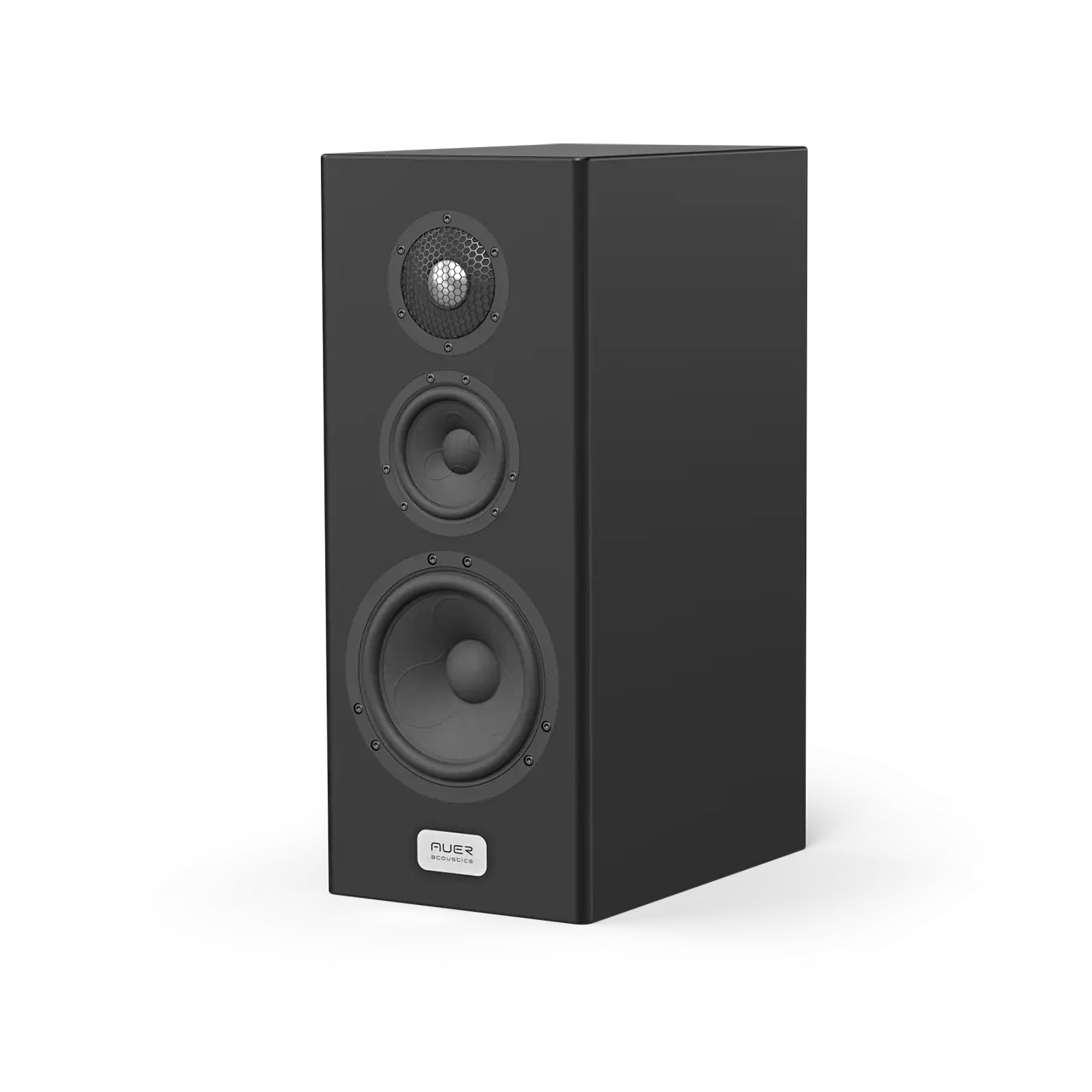 Auer Acoustics Versura V1 Bookshelf Speakers - High Fidelity Stereo Sound for Home Audio, Music & Movies | Compact Bookshelf Design for Living Room, Bedroom & Home Theater Setup