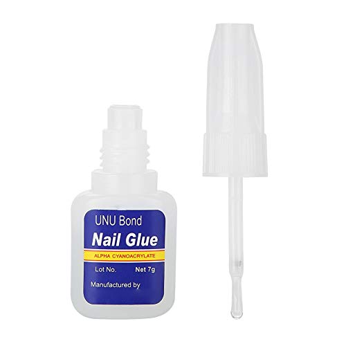 No Harm Brush On Nail Glue - 7g False Acrylic Nail Art Adhesive for Strong & Natural-Looking Extensions | Perfect for Salon, DIY Manicures & Special Occasions