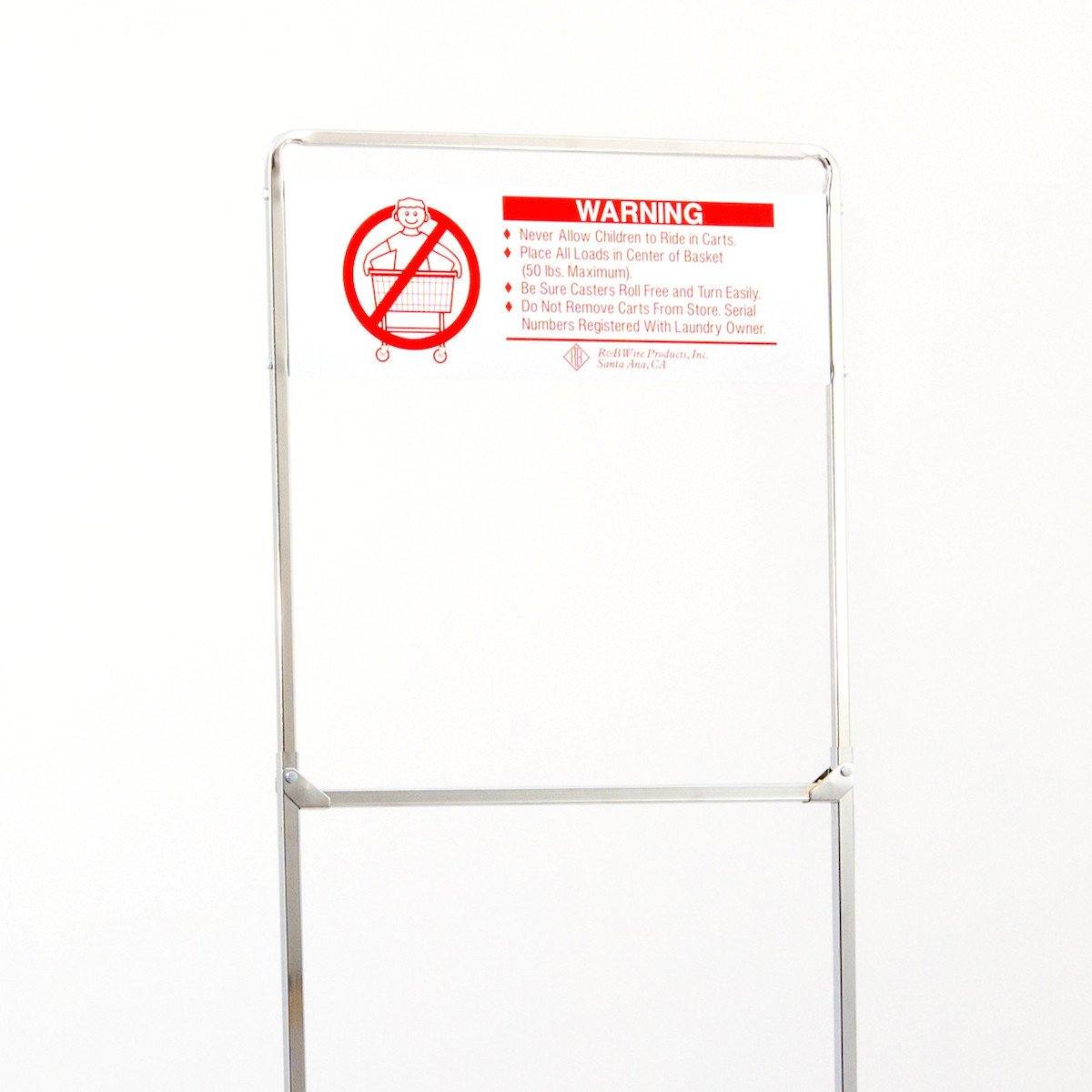 One Piece Rack Extender with Sign for 58 Rack - Heavy Duty Shelf Extension Bracket for Retail Stores & Supermarkets - Perfect for Displaying Merchandise and Signage
