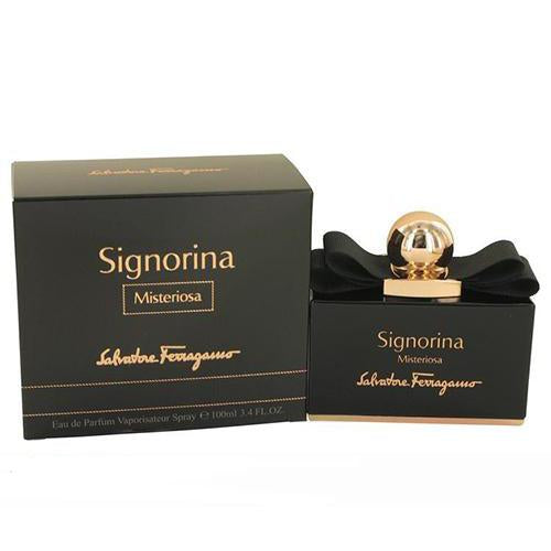Salvatore Ferragamo Signorina Misteriosa 100ml Eau de Parfum for Women - Floral Fruity Perfume for Date Night & Special Occasions