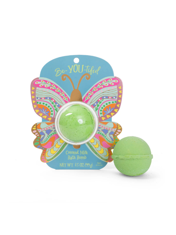 Luxury Butterfly Bath Bomb for Relaxation & Self Care - Organic Essential Oils, Skin-Softening, Perfect for Spa Nights & Gift Giving