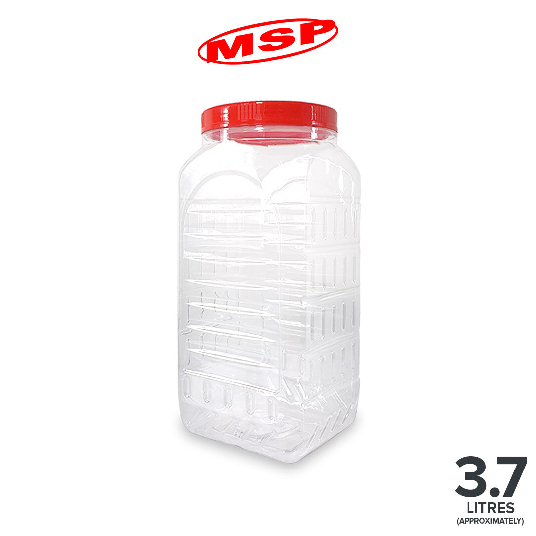 36-Pack PET Plastic Containers with Lids (08 4008) - Food Storage, Meal Prep & Organization - Airtight MS4008SQ 36 Set for Kitchen, Pantry & Office Use