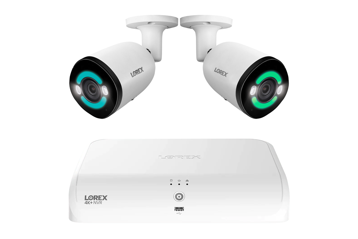 Lorex 4K Ultra HD 12MP 16-Channel Security Camera System (8 Wired + 8 Wireless) with 2TB NVR & H30 IP Bullet Cameras - Home & Business Surveillance Solution for Indoor/Outdoor Protection
