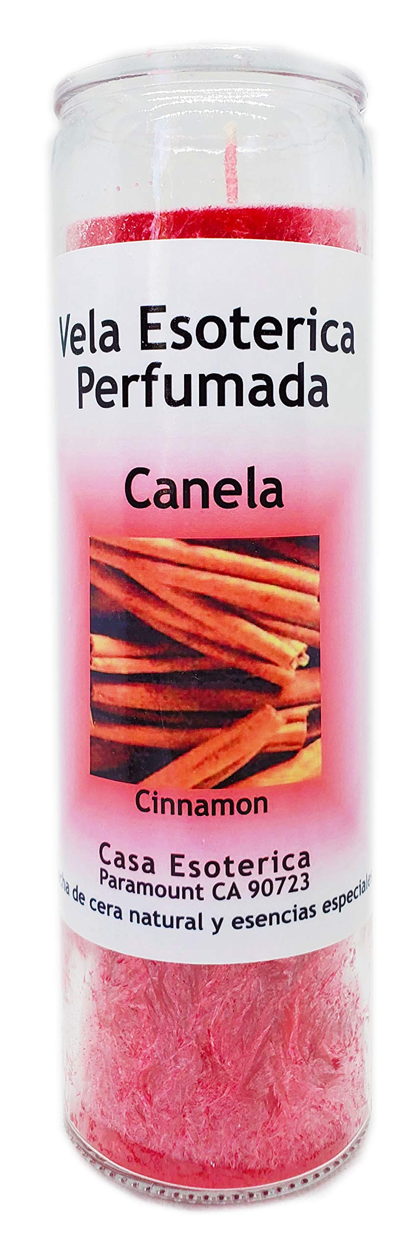 Premium Cinnamon Scented Palm Wax Candle for Spiritual Rituals & Magic Spells - Handmade Esoteric Candle for Meditation, Cleansing & Home Decor