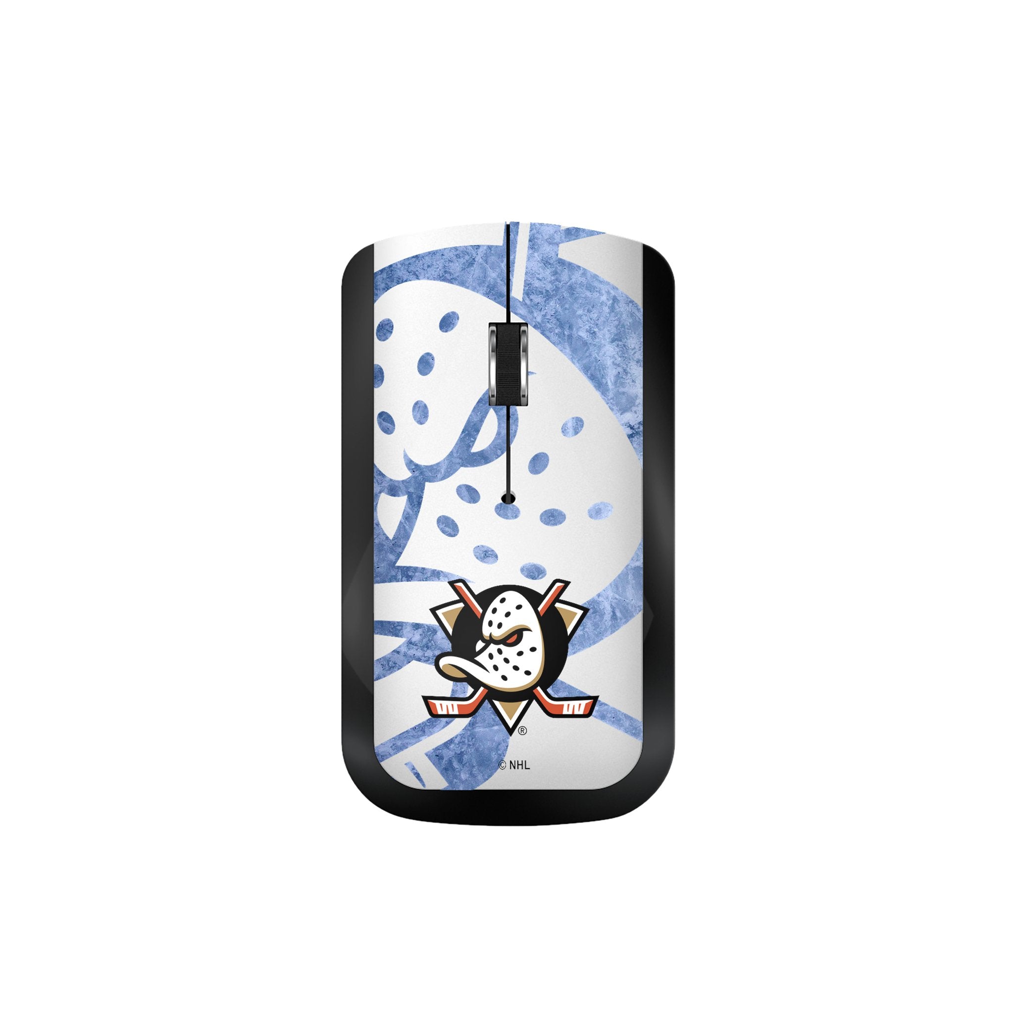 Anaheim Ducks NHL Ice Hockey Themed Wireless Mouse - Ergonomic Computer Mouse for Gaming & Office Use - Perfect for Hockey Fans & PC Gamers