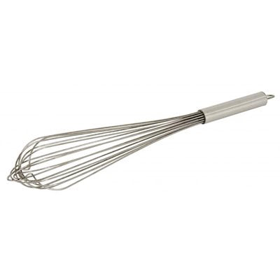 Nella 10 French Whip Stainless Steel - Professional Kitchen Whisk for Baking, Cooking & Mixing - Perfect for Eggs, Sauces & Creams
