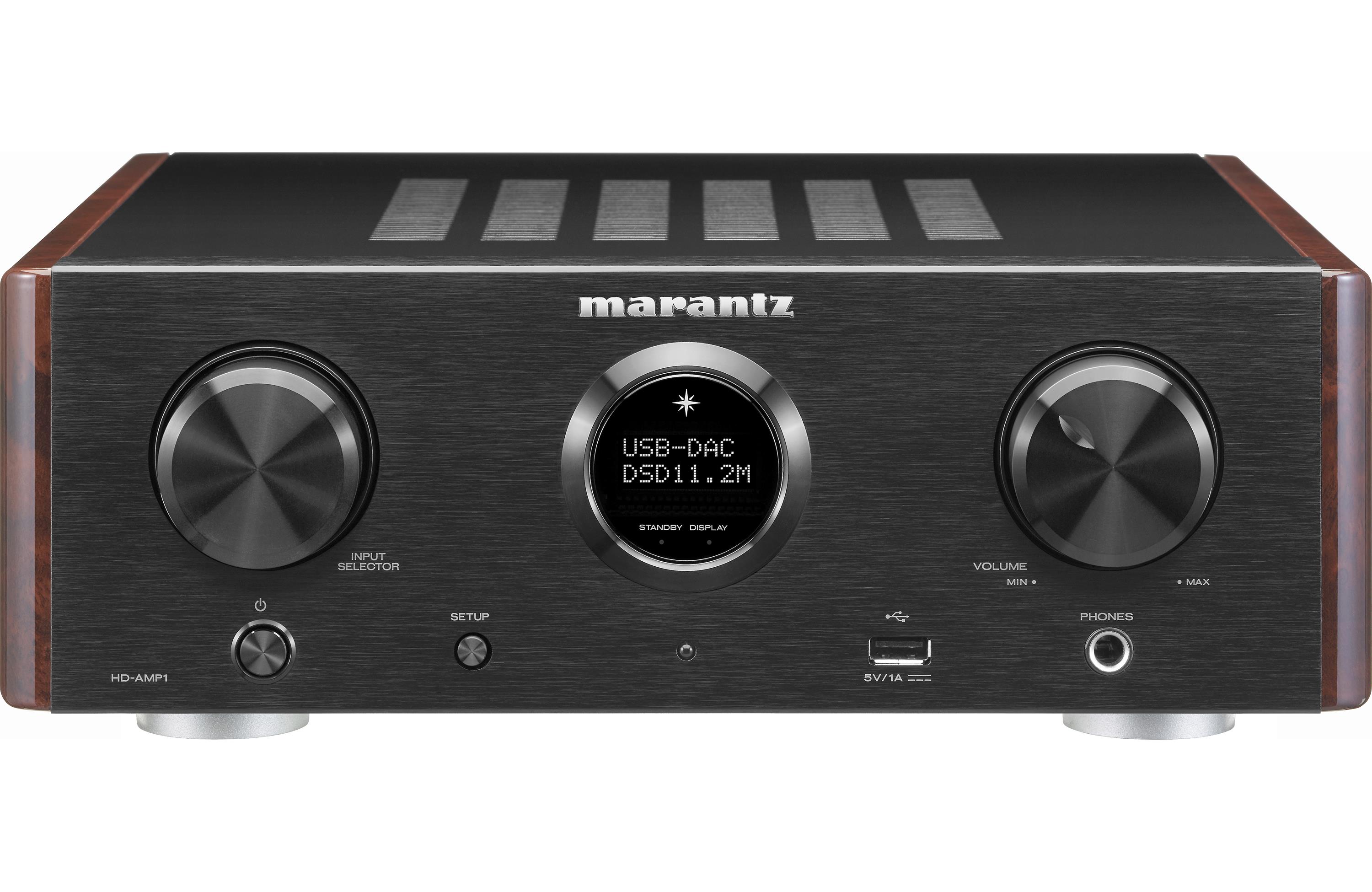 Marantz HD AMP1 Integrated Amplifier with Built-in DAC - Hi-Fi Audio System for Home Theater & Music Listening (Used, Demo Available)