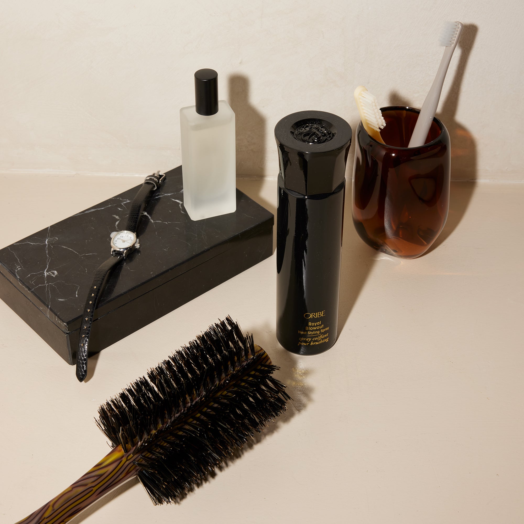 Royal Blowout Heat Protectant Styling Spray for Smooth & Shiny Hair - Perfect for Salon-Quality Blowouts & Daily Heat Styling