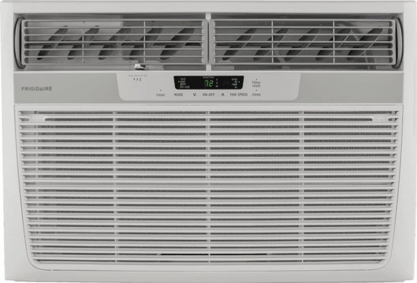 Frigidaire FFRH2522R2 25,000 BTU Window Air Conditioner with Heater - Energy Efficient Cooling & Heating for Bedroom, Living Room, Office