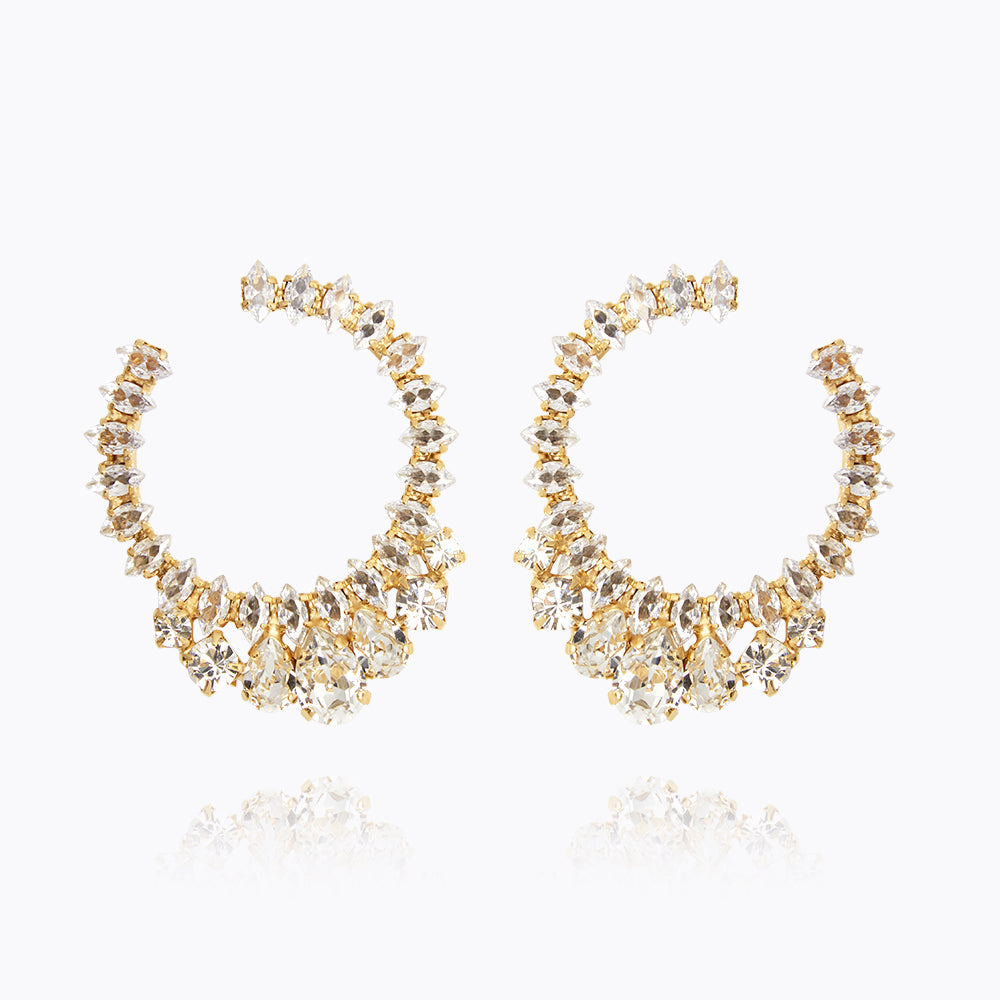 Elegant Crystal 'I Choose You' Earrings for Women - Perfect Gift for Valentine's Day, Anniversary & Special Occasions