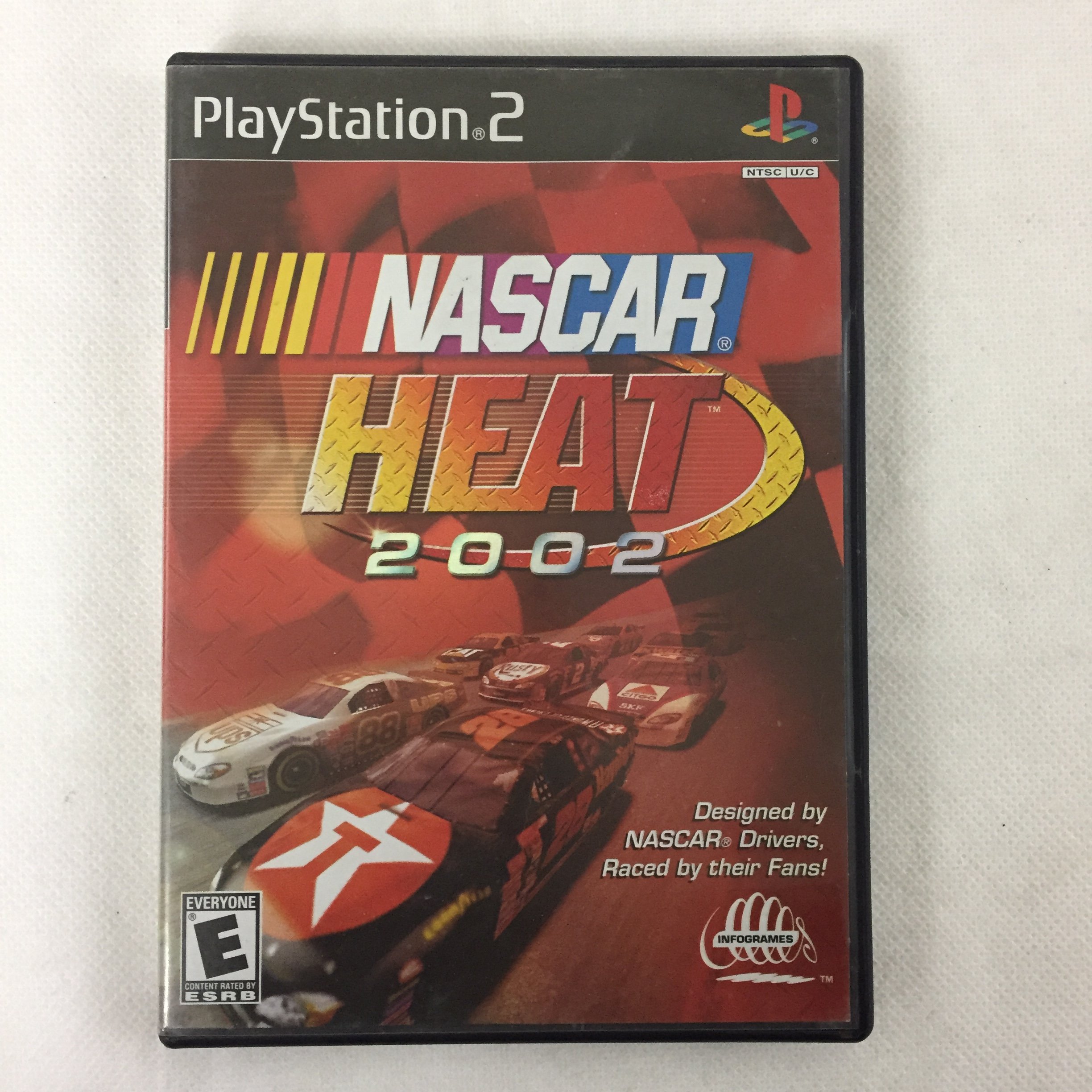 NASCAR Heat 2002 - PS2 Racing Video Game for PlayStation 2 - Authentic NASCAR Experience - Perfect for Racing Fans and Collectors - Great for Game Nights and Retro Gaming Sessions