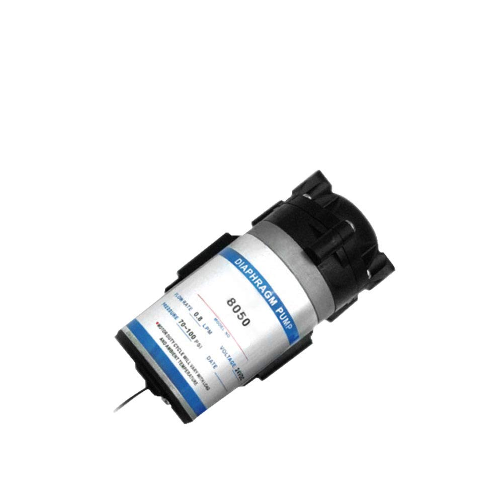 高效RO DI增压泵 50-75加仑/天 带变压器 适用于家用净水器及实验室纯水系统