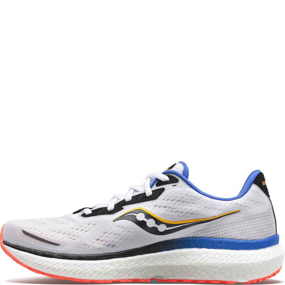 Saucony Men's Triumph 19 Running Shoes - Lightweight Cushioned Road Running Sneakers for Men | Perfect for Marathon Training, Jogging & Gym Workouts