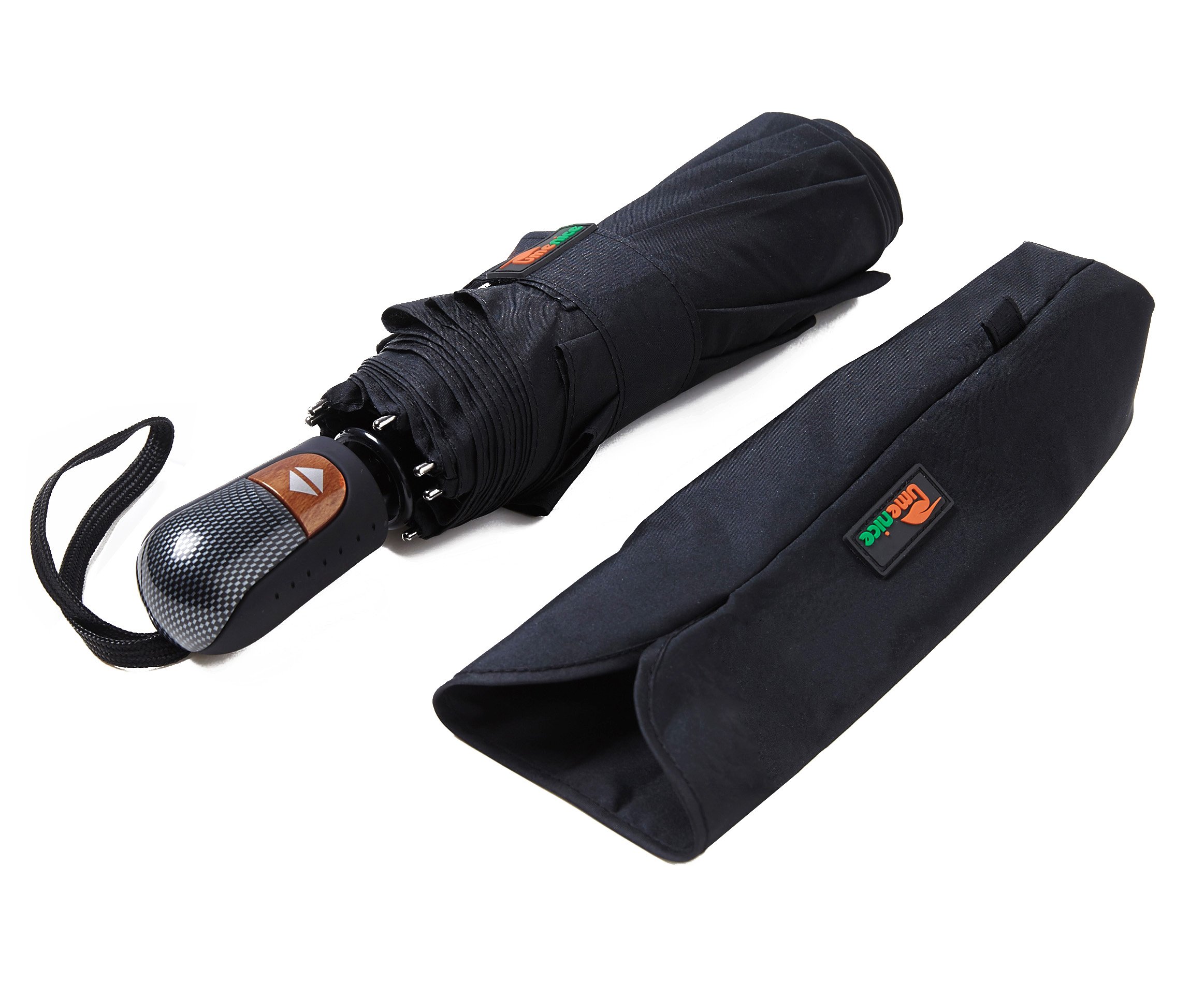 Umenice Compact Travel Umbrella - Windproof & Waterproof Portable Umbrella for Men & Women - Perfect for Commuting, Hiking, and Outdoor Adventures