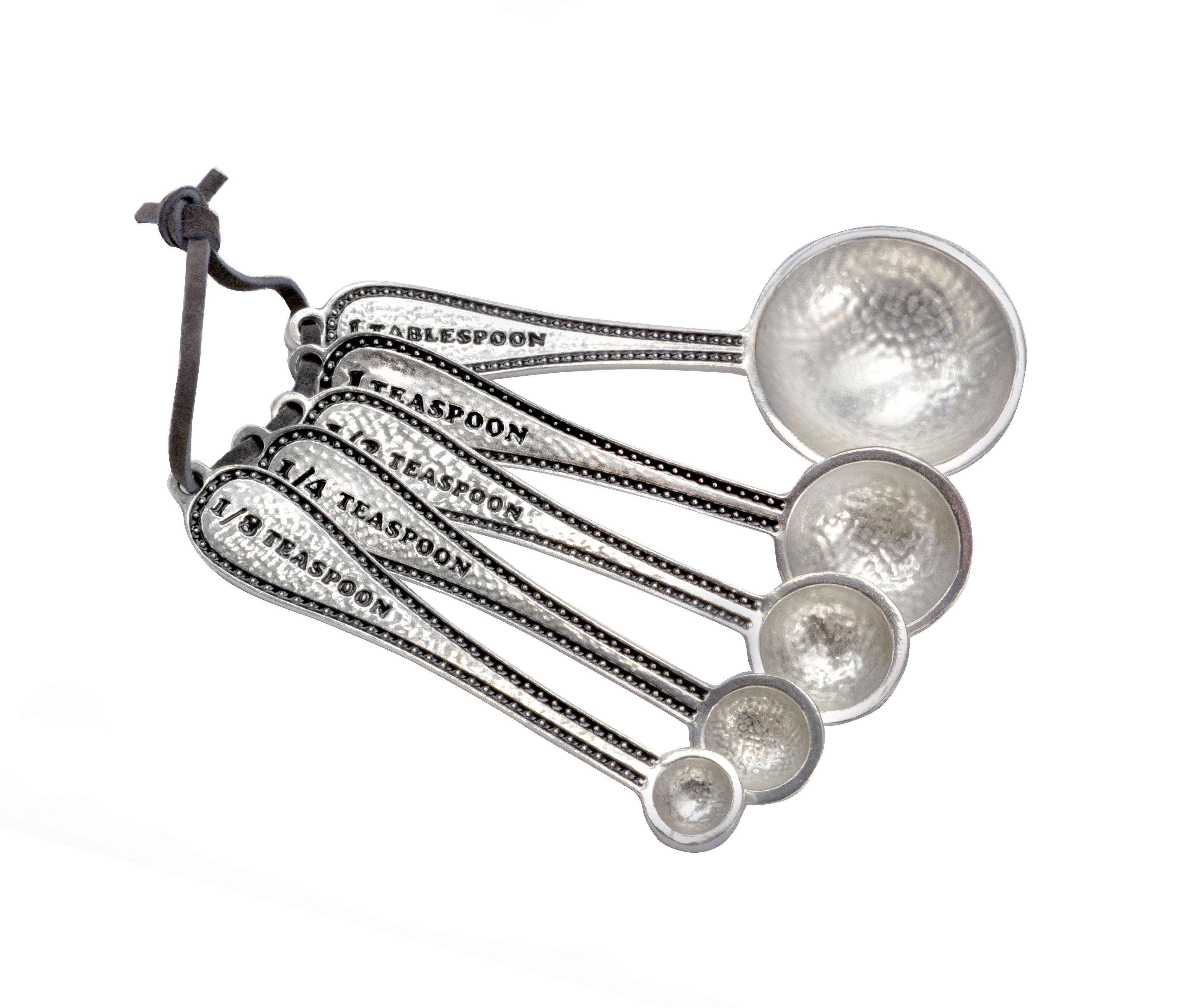 360° Bakeware Measuring Spoons Set - Stainless Steel Measuring Cups for Baking & Cooking - Perfect for Measuring Dry & Liquid Ingredients (Use for Baking, Cooking, Coffee, Tea, Spices)