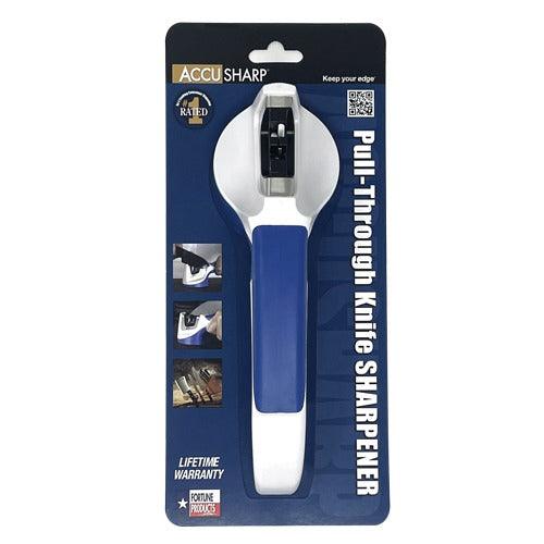AccuSharp 036C Pull Through Knife Sharpener - Professional Kitchen Knife Sharpening Tool for Chefs & Home Cooks | Perfect for Kitchen, Camping, Hunting & Outdoor Use