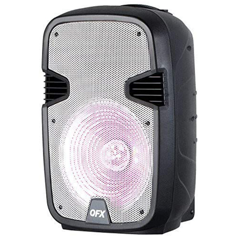 QFX PBX 1205 Wireless Bluetooth Speaker - Portable Waterproof Speaker with HD Sound for Outdoor, Travel, Beach & Party Use