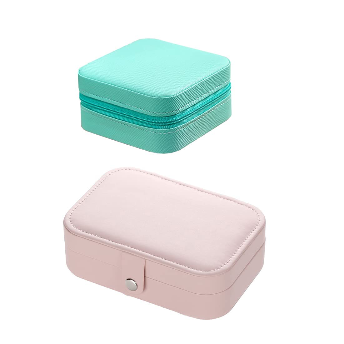 TRODANCE Mini Jewelry Travel Case - Portable Jewelry Organizer Box for Rings, Earrings & Necklaces | Compact Jewelry Storage Solution for Travel, Home & Gifts | Perfect for Vacation, Business Trips & Daily Use