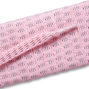 Reflective Flat Shoelaces - Pink (1 Pair Pack) | Non-Slip, Durable & Stylish for Running, Walking & Sneakers | Perfect for Night Safety & Fashion
