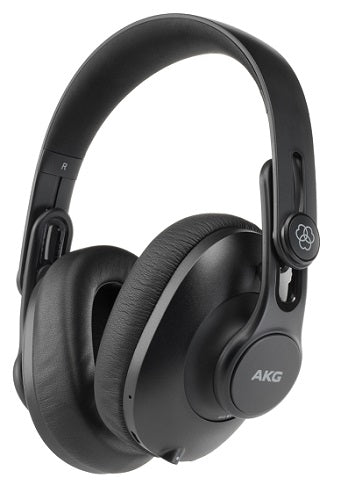 AKG K361 BT Wireless Bluetooth Studio Headphones - Foldable Design, Hi-Fi Sound for Music & Recording - Perfect for Home Studio, Podcasting & Travel Use