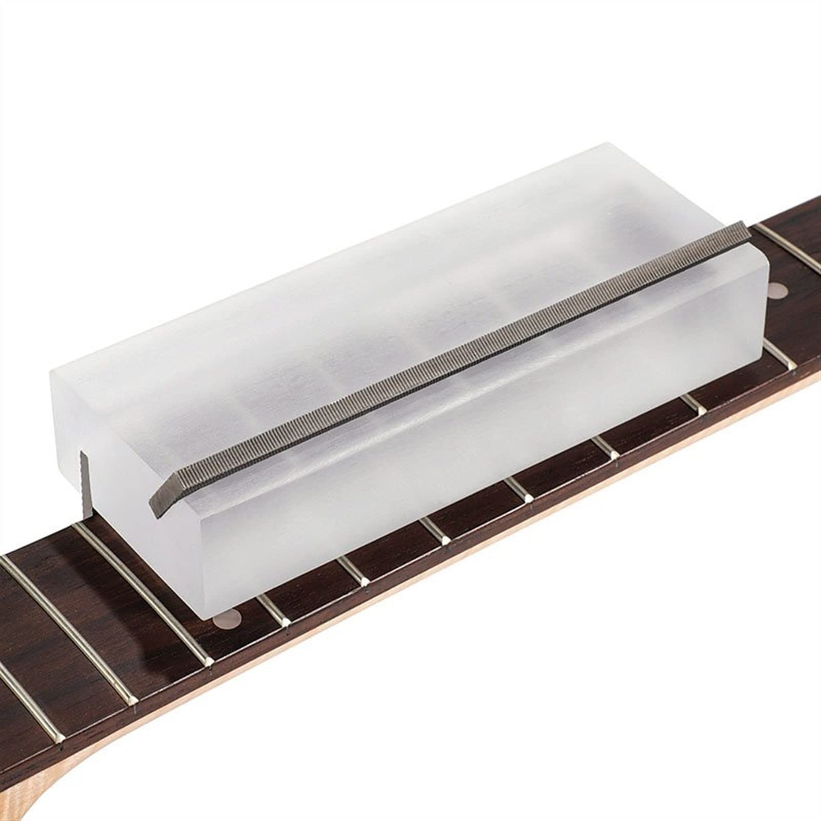 TSTS 35 & 90 Degree Chamfer File - Dual Angle Fret Beveling Tool for Guitar Repair, Luthier Tools | Perfect for Guitar Fret End Beveling & Instrument Maintenance