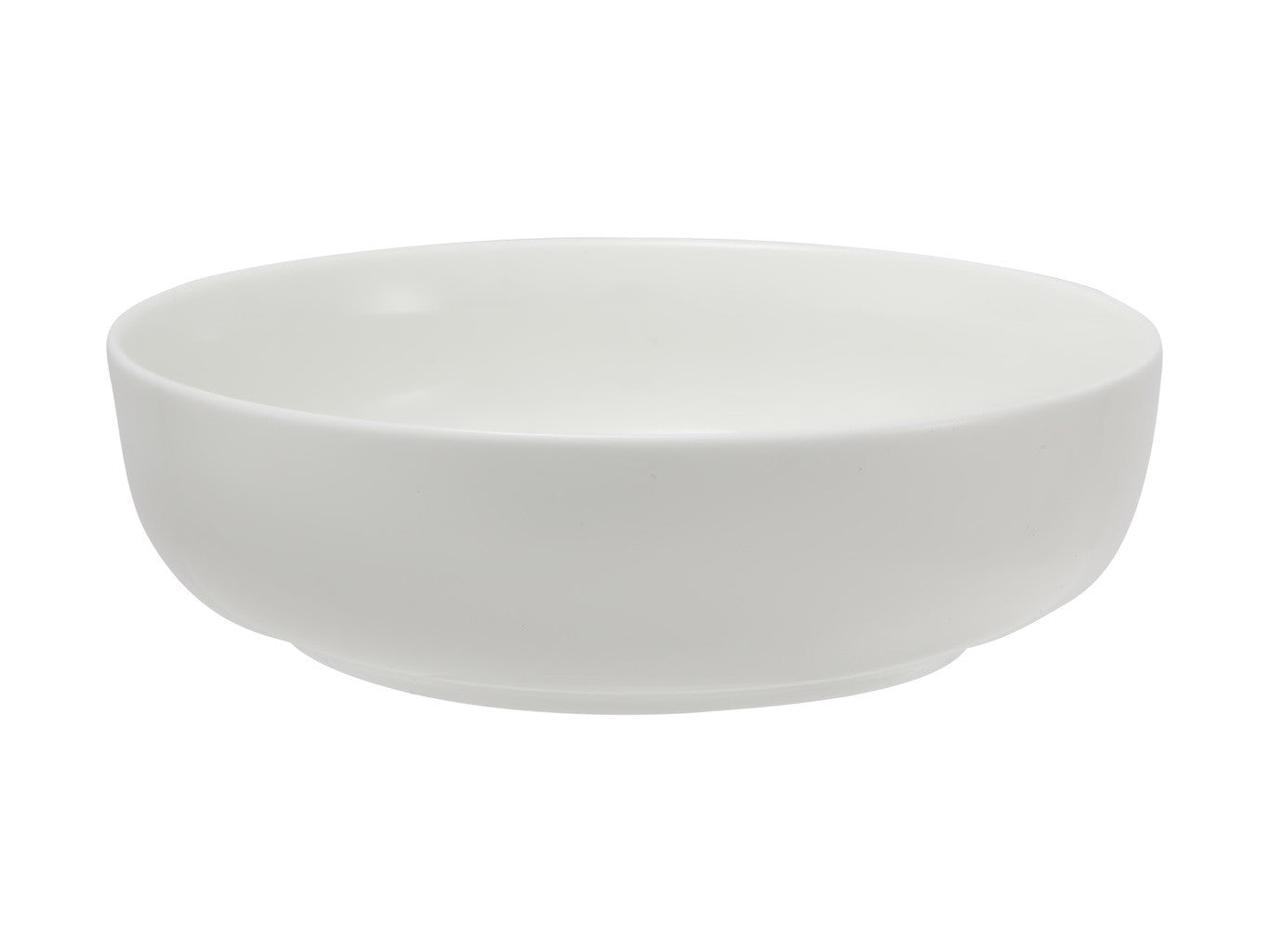 Maxwell & Williams White Basics High Rim Bowl 18cm x 5.5cm - Premium Porcelain Serving Bowl for Soup, Salad, Pasta & Desserts - Perfect for Dining, Entertaining & Everyday Use