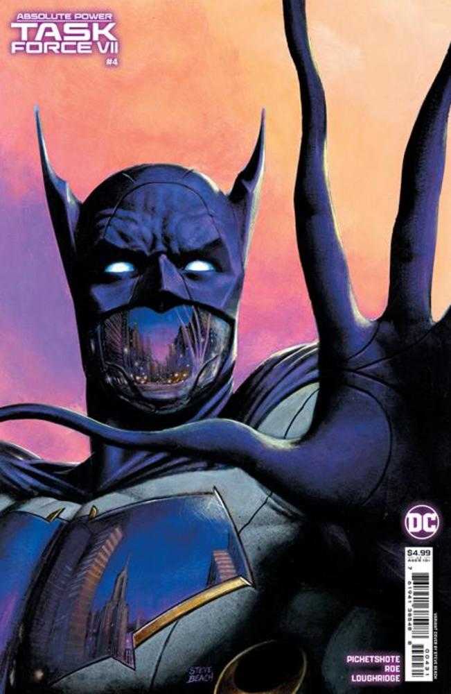 Absolute Power Task Force VII #4 (Of 7) - Cover B Steve Beach Card Stock Variant | DC Comics Limited Edition Collectible | Perfect for Comic Book Enthusiasts & Collectors