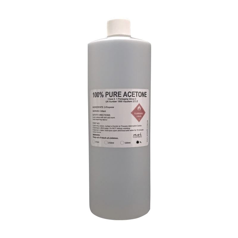 100% Pure Acetone for Nails, Paint Removal & Cleaning - Professional Grade Solvent for DIY, Beauty & Industrial Use