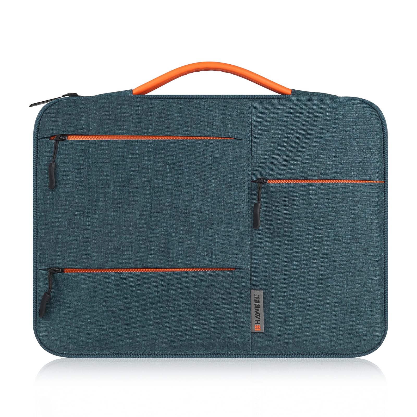 HAWEEL 13 Inch Waterproof Laptop Sleeve Case - Durable Protective Bag for MacBook Pro/Air & Notebook Computers (Navy Blue) | Perfect for Travel, Office & School Use