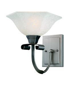 Z Lite Lighting 701 1S Modern Wall Sconce - Satin Nickel Finish - Single Light Fixture for Bedroom, Hallway & Living Room Decor