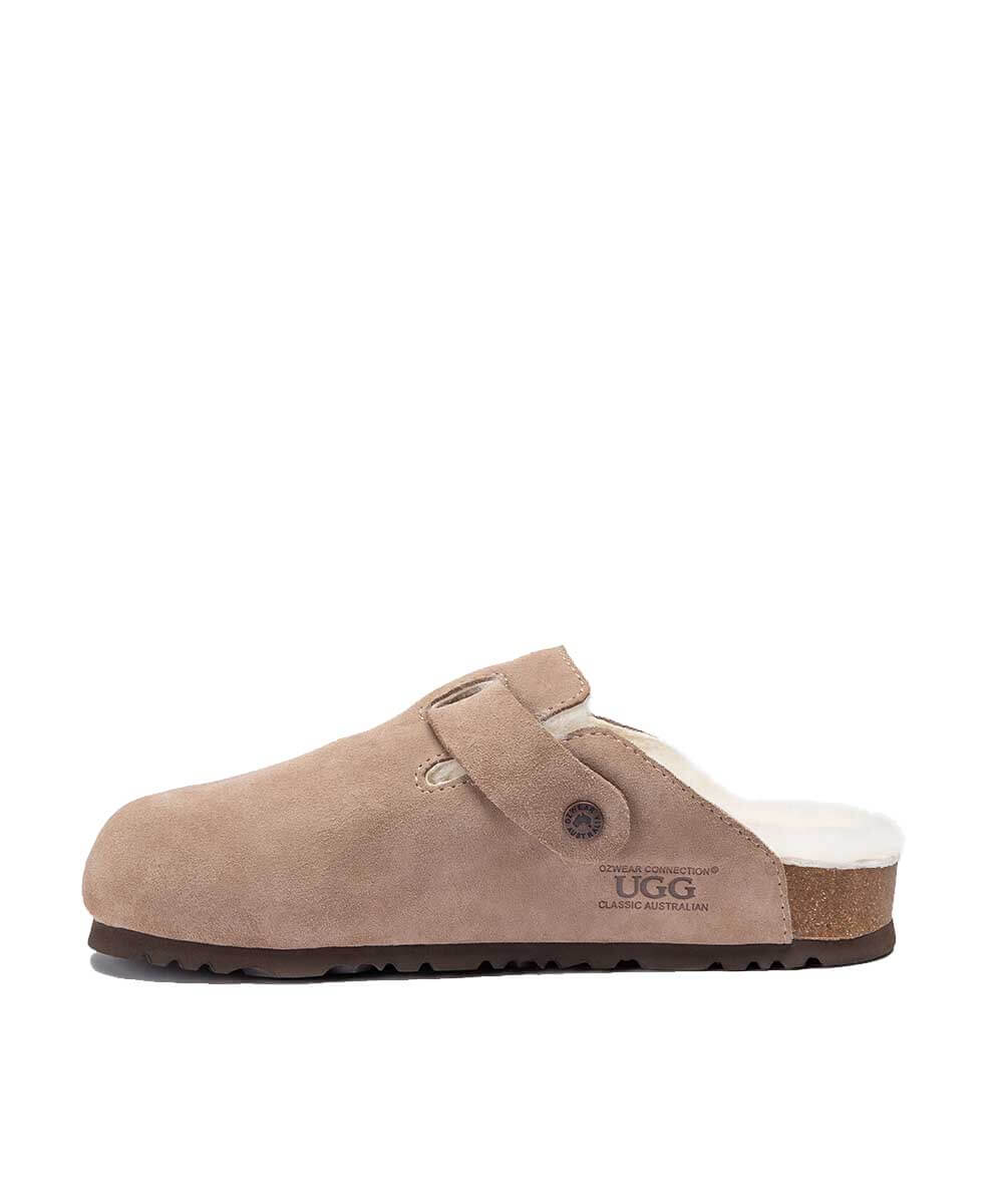 Women's UGG Wool Marly Slippers - Cozy Indoor/Outdoor House Shoes for Winter Comfort - Perfect for Home, Office & Travel