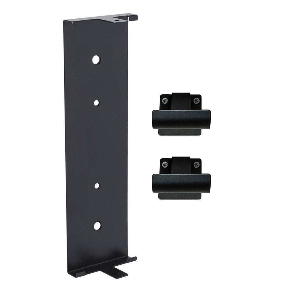 HIDEit 4P PlayStation 4 Pro (PS4 Pro) Vertical Wall Mount Bracket - Black Controller Bundle - Space Saving Gaming Setup for Bedroom, Living Room & Game Room