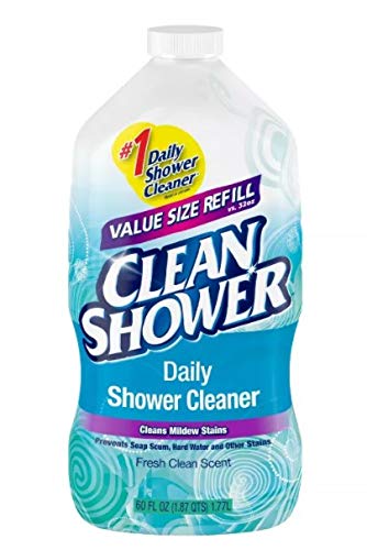 Clean+Shower+No+Scent+Basin+and+Tile+Cleaner+60+oz+Liquid+for+Bathroom+Kitchen+and+Grout+Cleaning