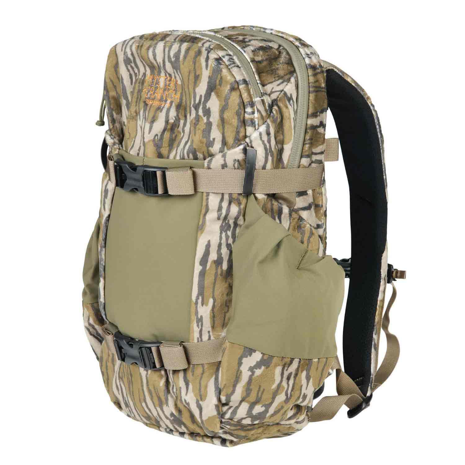 Mystery Ranch Treehouse 16 Mossy Oak Bottomland Hunting Backpack - Stealth Camouflage for Deer & Turkey Hunting | Perfect for Tree Stand & Ground Blind Use