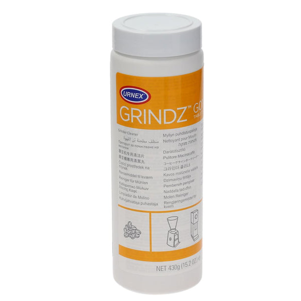 Urnex GRINDZ Coffee Grinder Cleaning Tablets - Deep Clean & Maintain Your Grinder for Fresher Coffee - Perfect for Home & Commercial Use