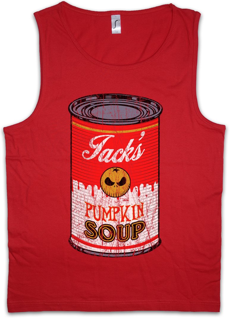 Urban Backwoods Jack's Pumpkin Soup II Men's Sleeveless Tank Top - Gym Workout Shirt for Running & Fitness Training