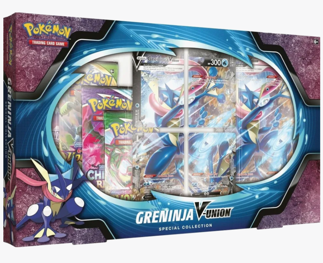Greninja V Union Special Collection Box | Pokemon TCG Cards for Collectors & Battles | Perfect for Tournaments & Gifts