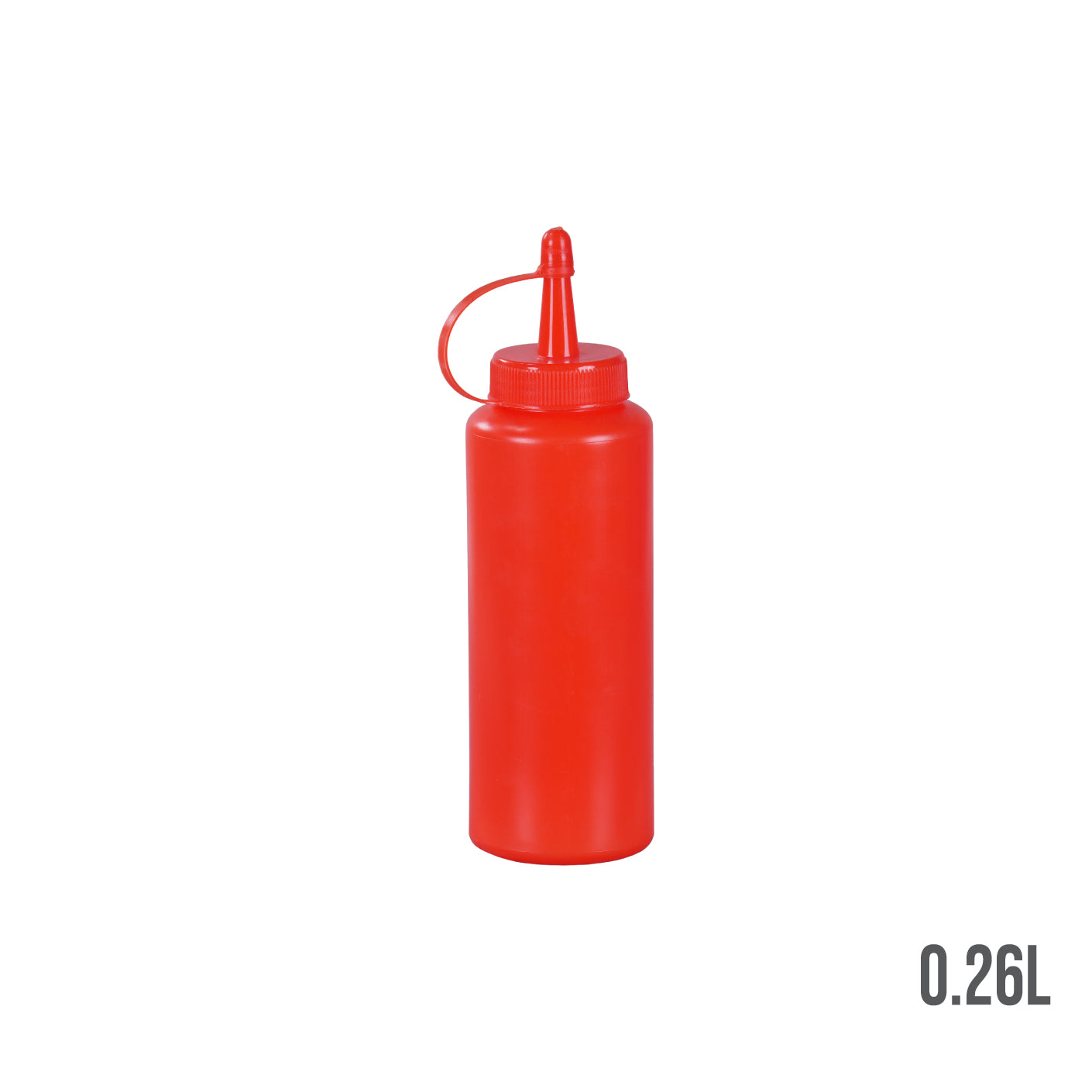 9oz Red Saucer Bottle (HFH8137R) - Perfect for Baby Feeding, Travel & On-the-Go Use